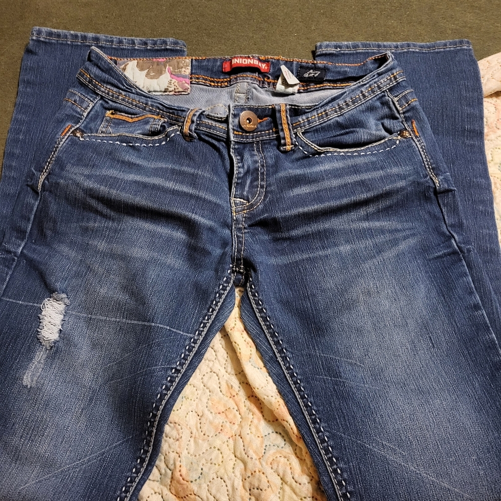 UNIONBAY Women's Boot Cut Jeans - Blue
